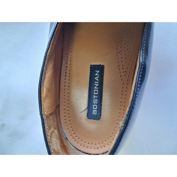 Bostonian Men's Black Leather Tassel Loafers Size 8.5 M - NEW - Picture 4 of 14